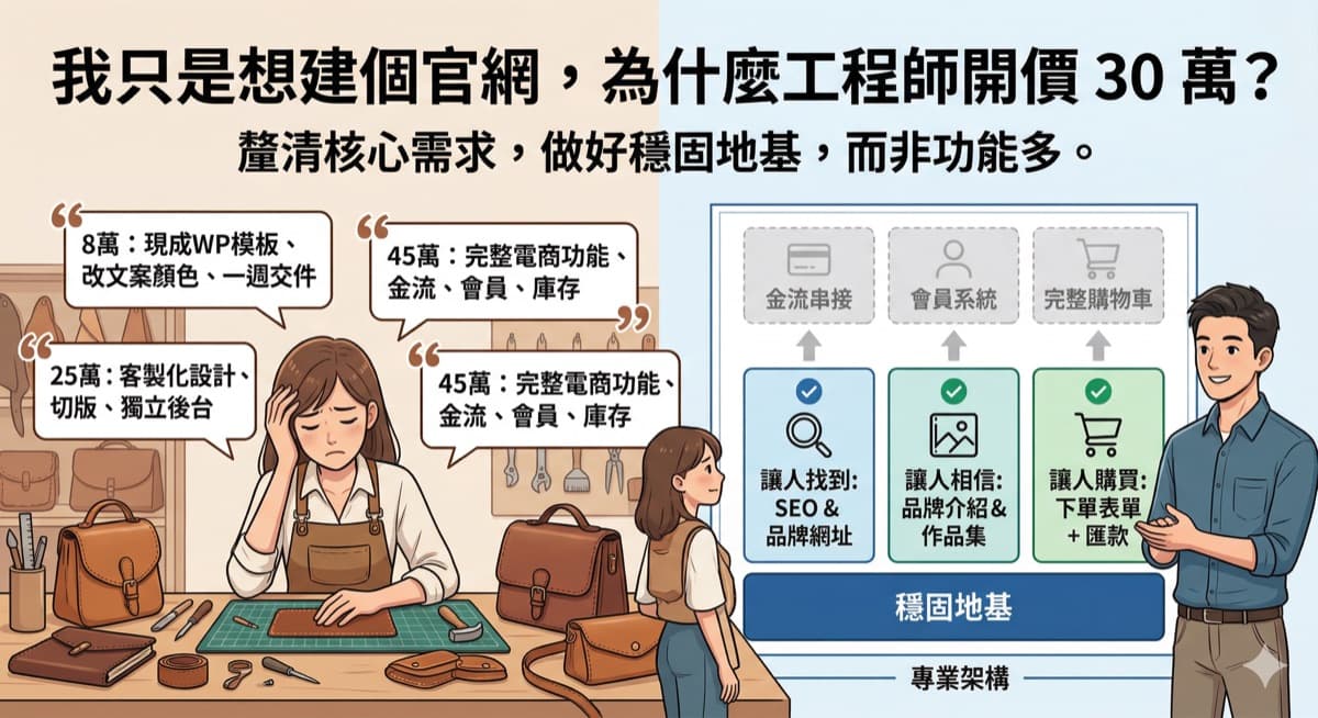 官網報價差異主題封面圖卡