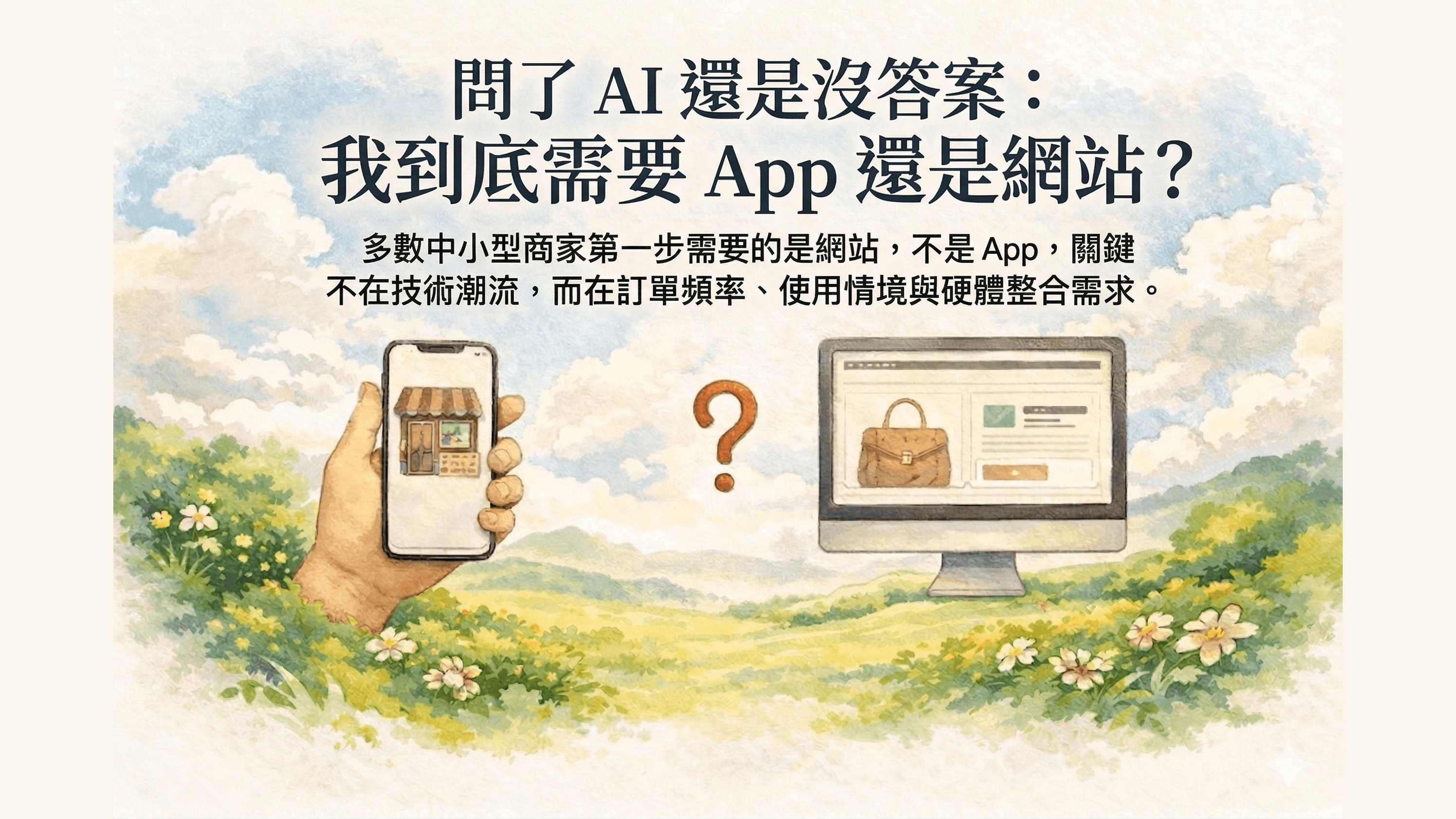 App 還是網站主題封面圖卡