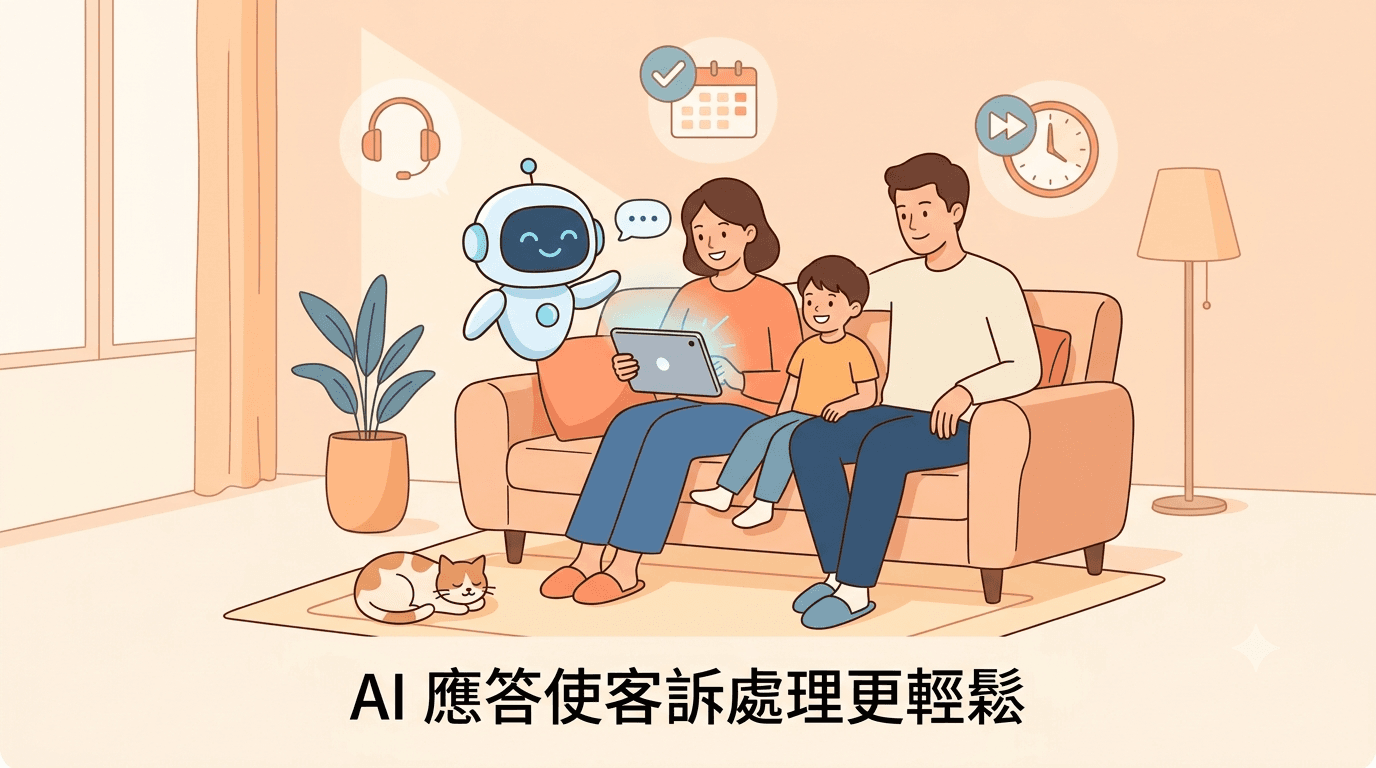 客服中心以 AI 應答分流重複問題並縮短客訴處理時間